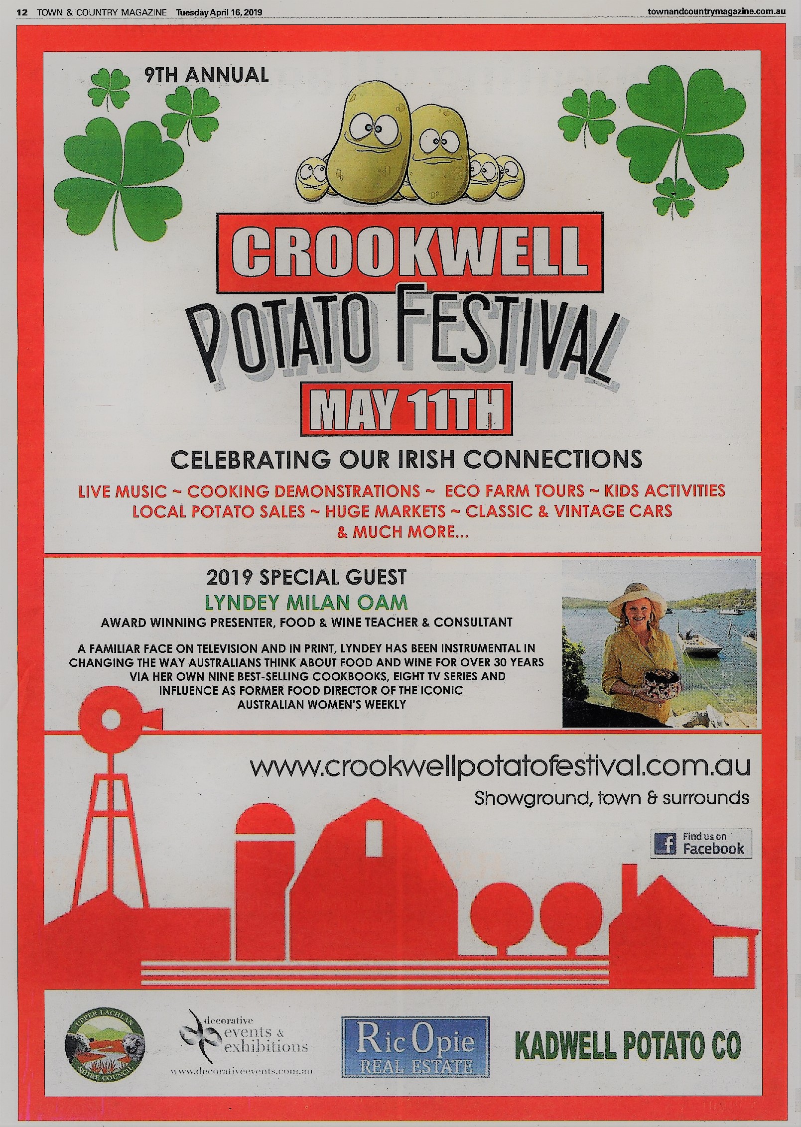 The Potato Festival goes Irish