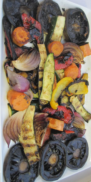 Barbecued Mixed Vegetables