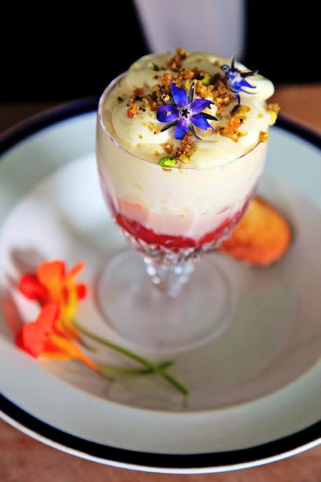 Plum & Apple Sundae