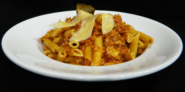 Traditional Pork & Veal Ragu with Penne