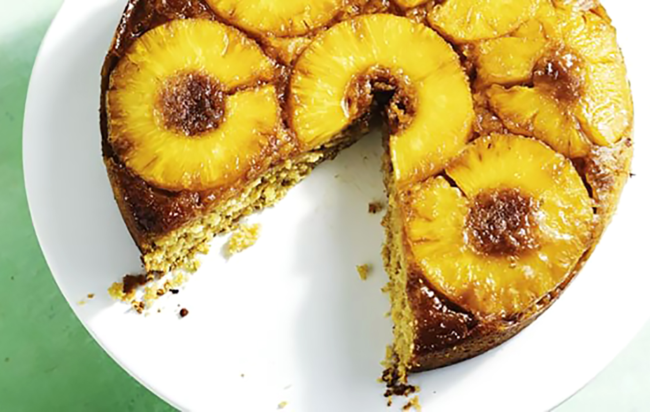Pineapple and Lime Upside Down Cake
