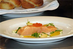 Poached Salmon in Olive Oil