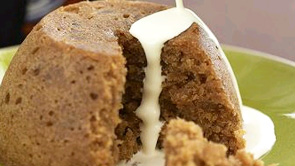 Self-Saucing Spiced Ginger Pudding