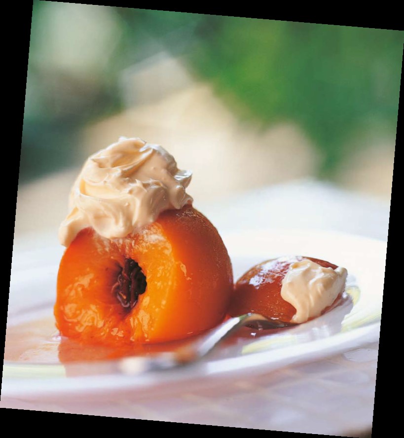 Poached Peaches