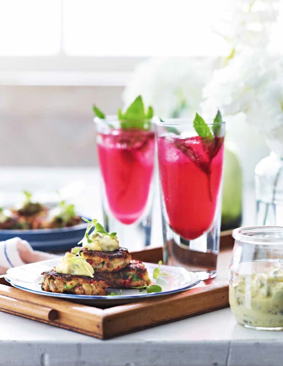 Crab Cakes with Dill Pickle Remoulade