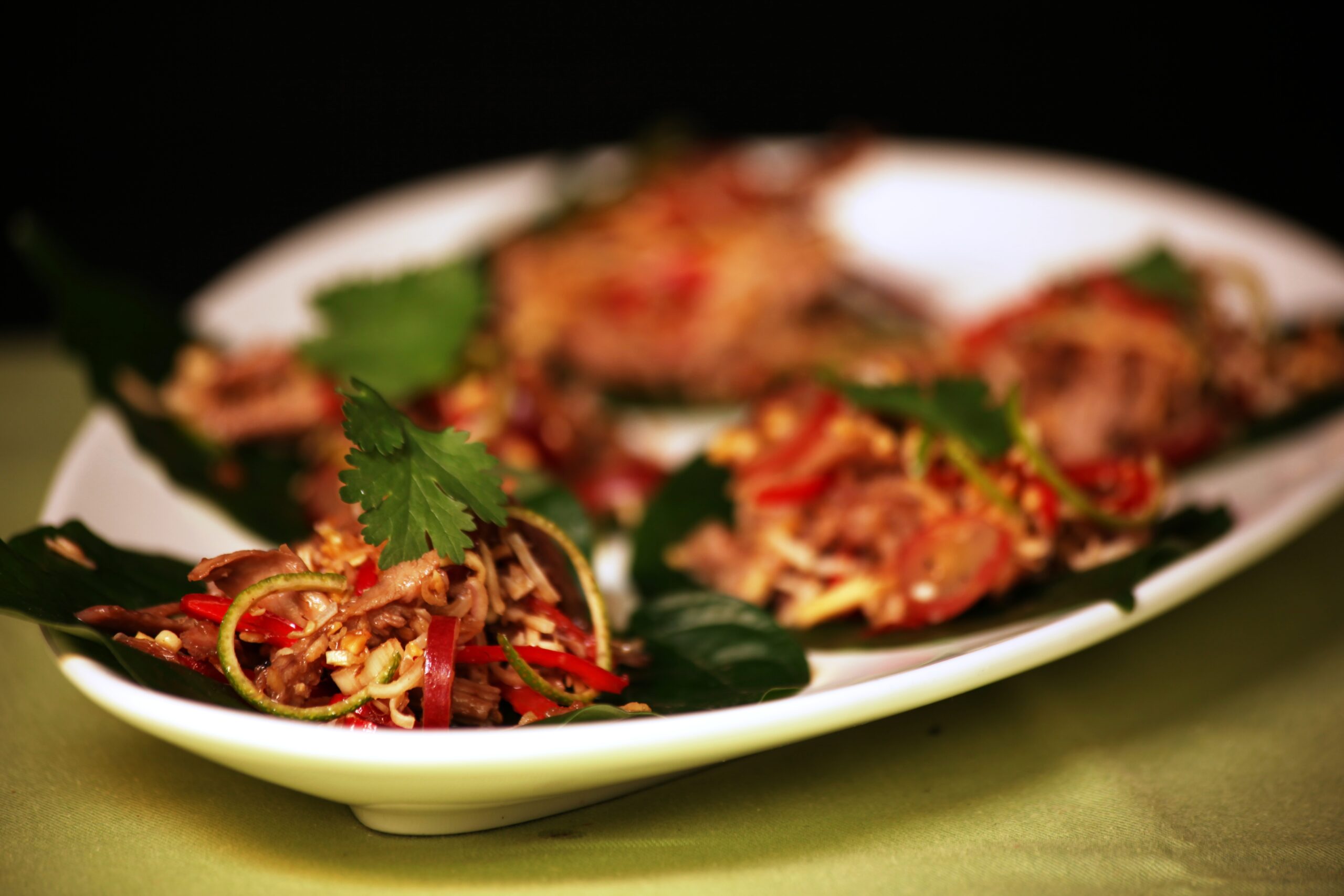 Miang of Duck & Red Grape