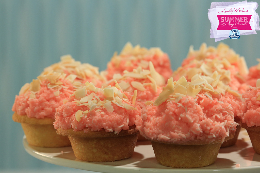 Coconut Ice Cupcakes