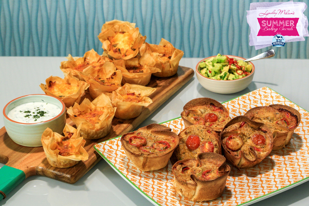 Mexican and Turkish inspired Brunch Tarts