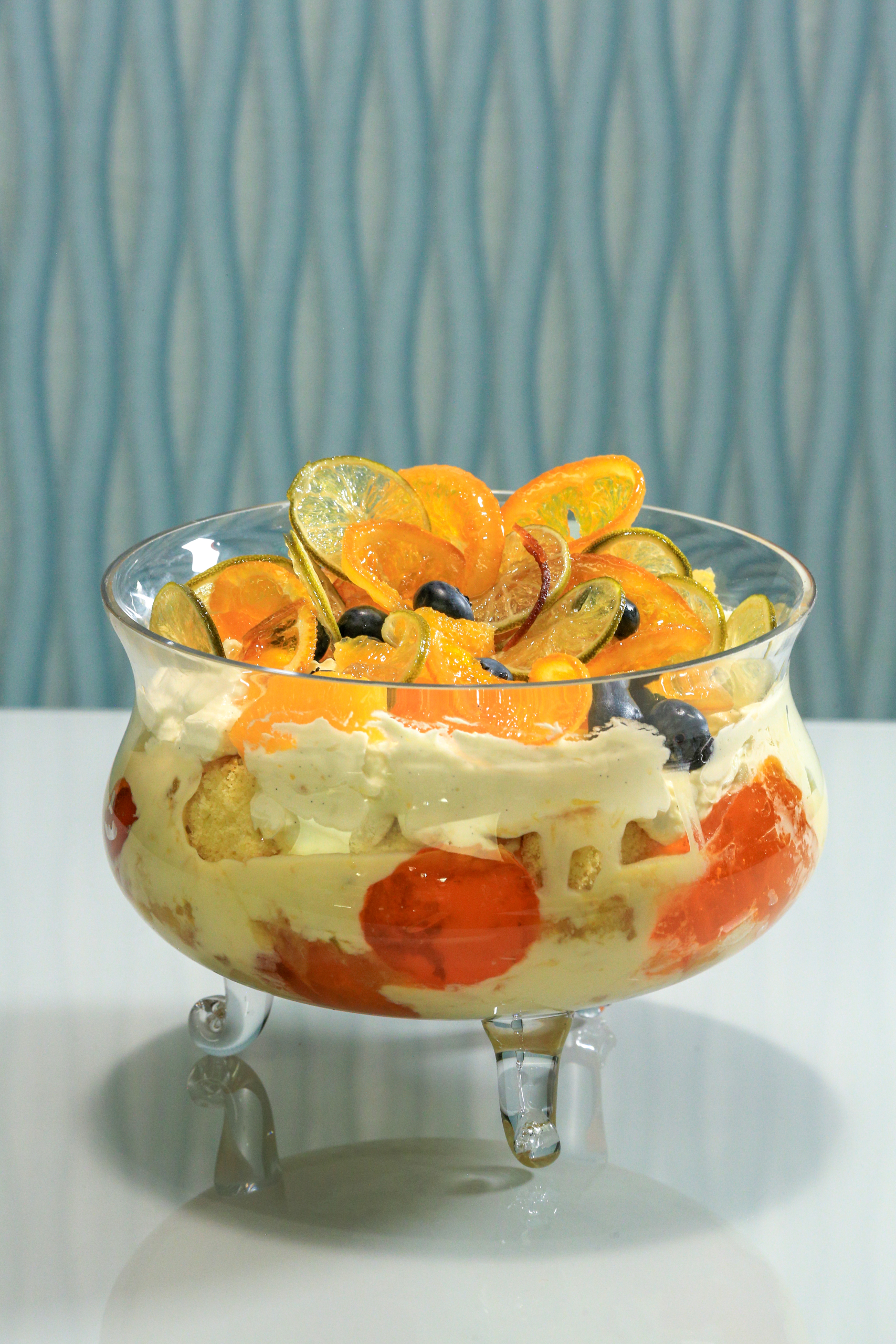 Orange and Lime Marmalade Trifle