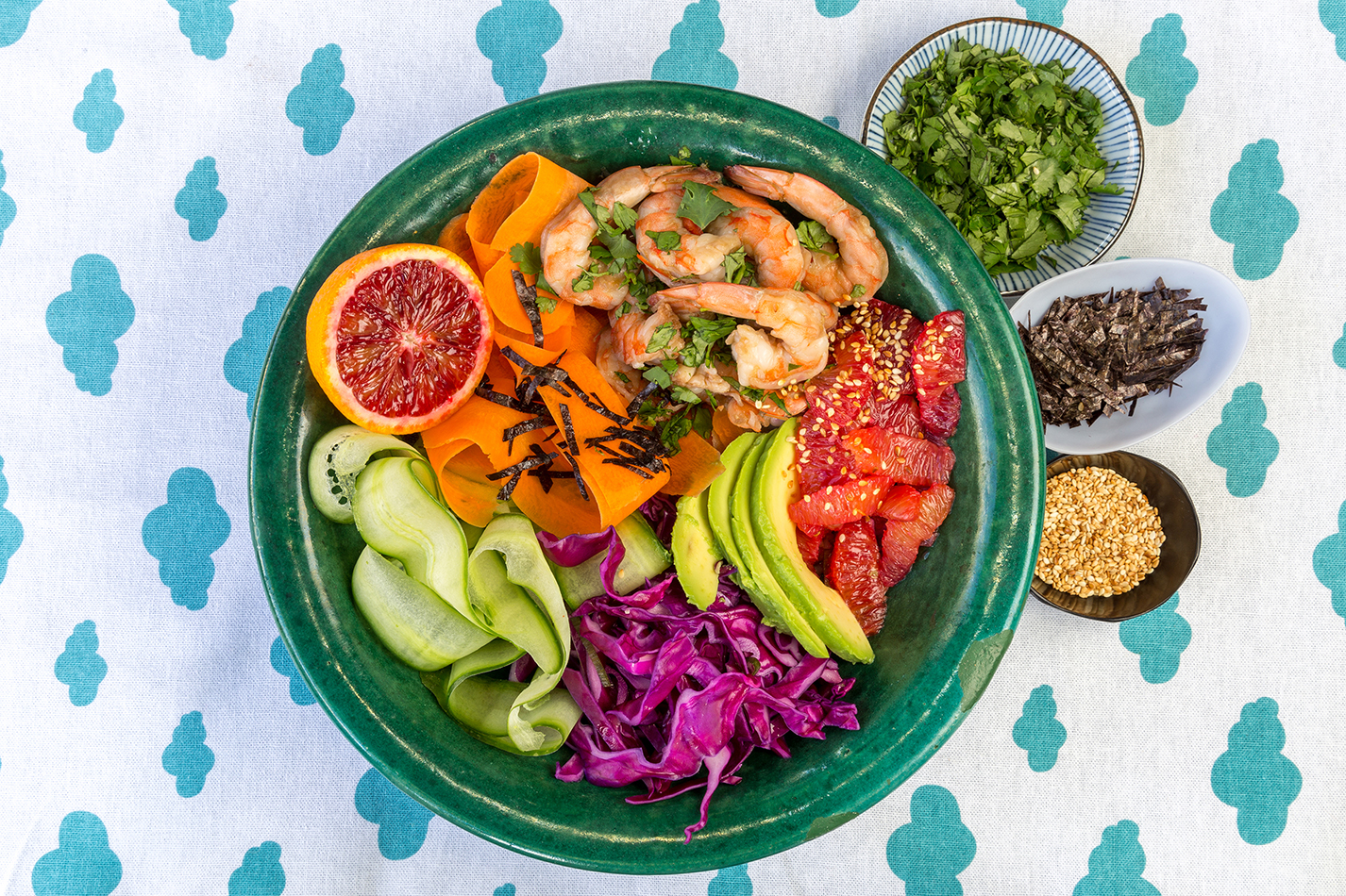 Redbelly Blood Orange Citrus Poke Bowl