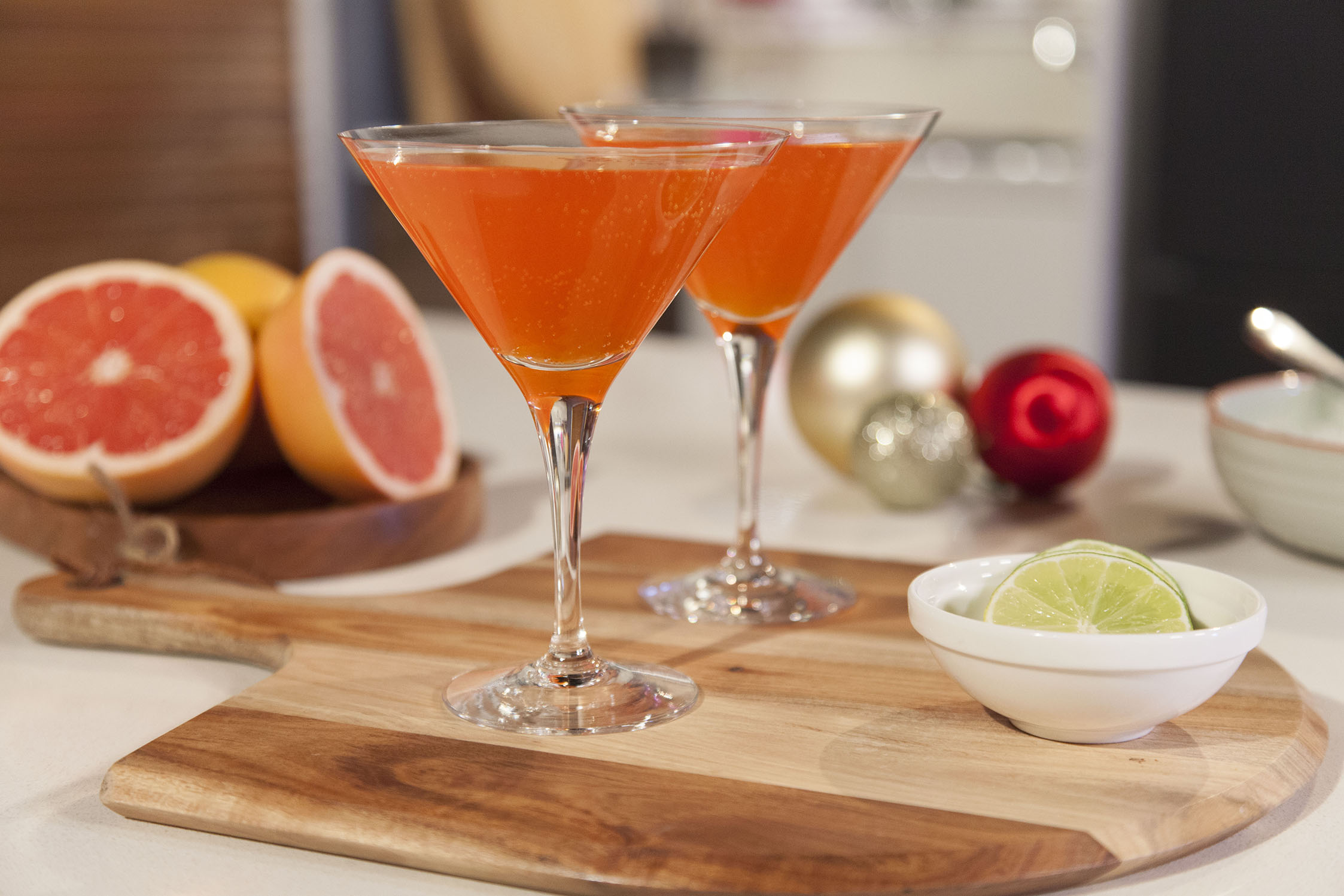 Aperol and Red Grapefruit Cocktail