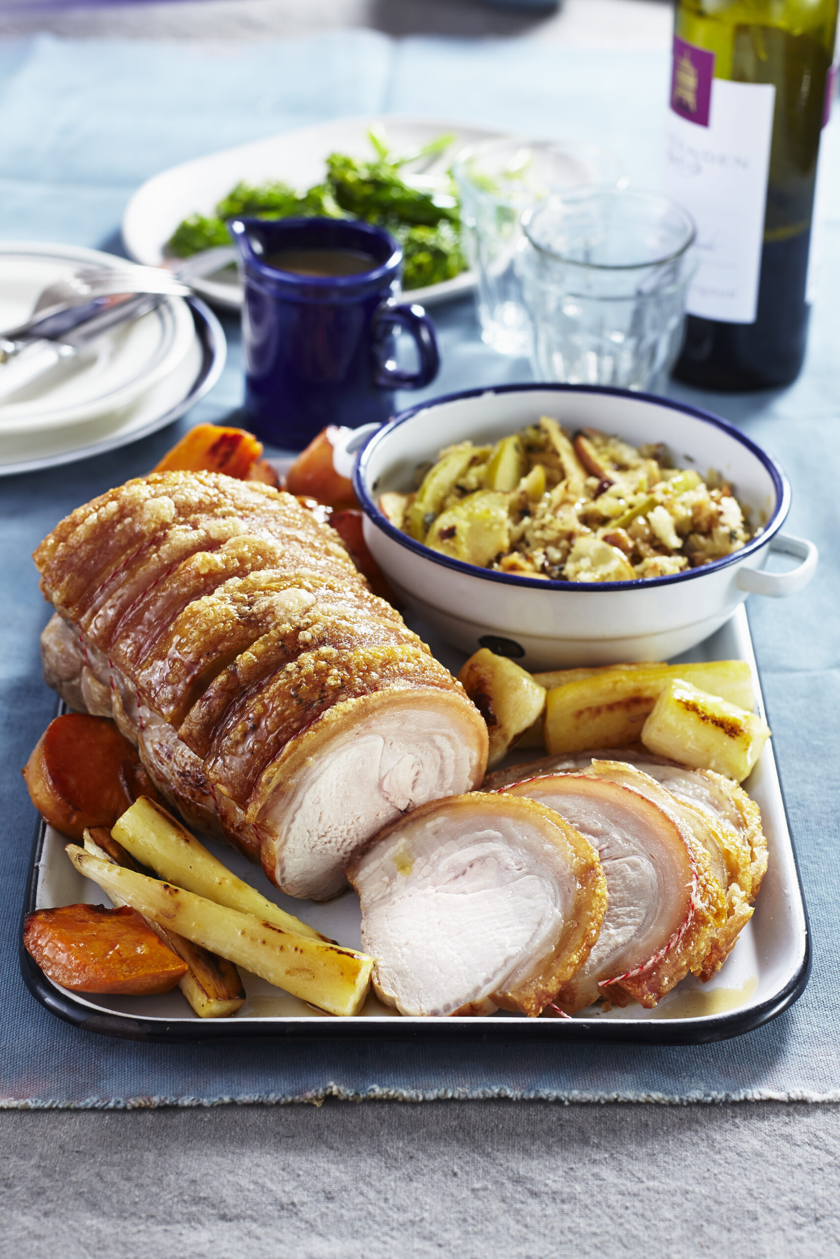 Crackling Christmas Roast Pork