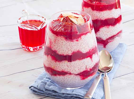 Redbelly Blood Orange Chia Pudding
