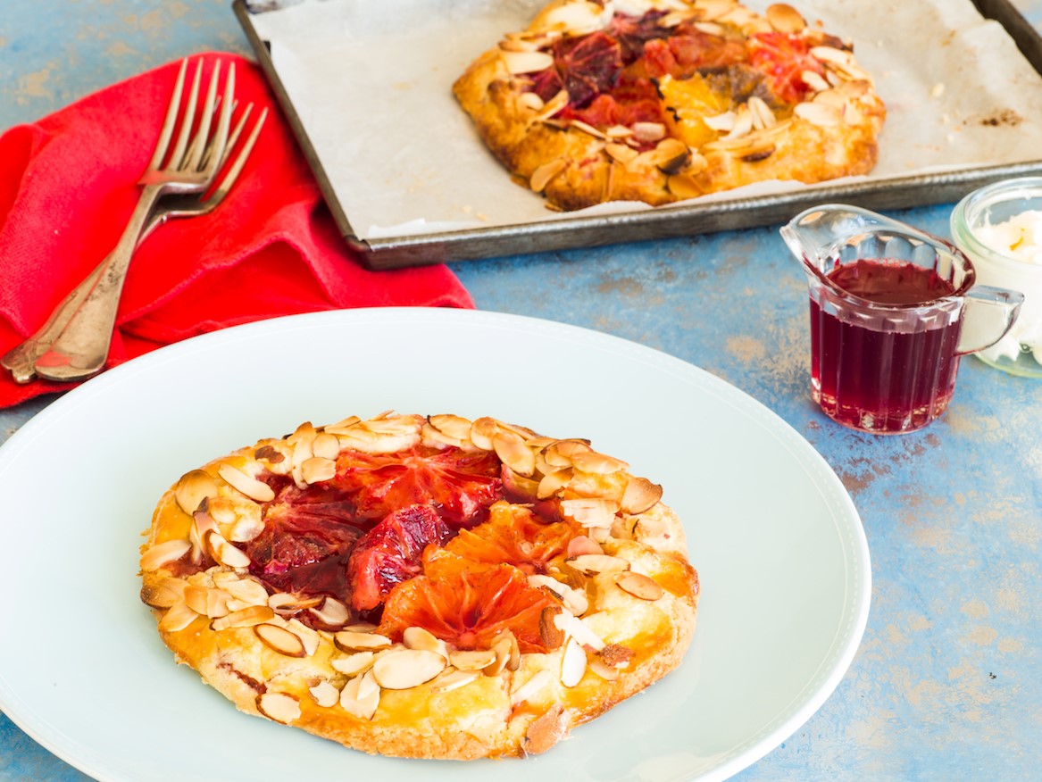 Blood Orange Crostata