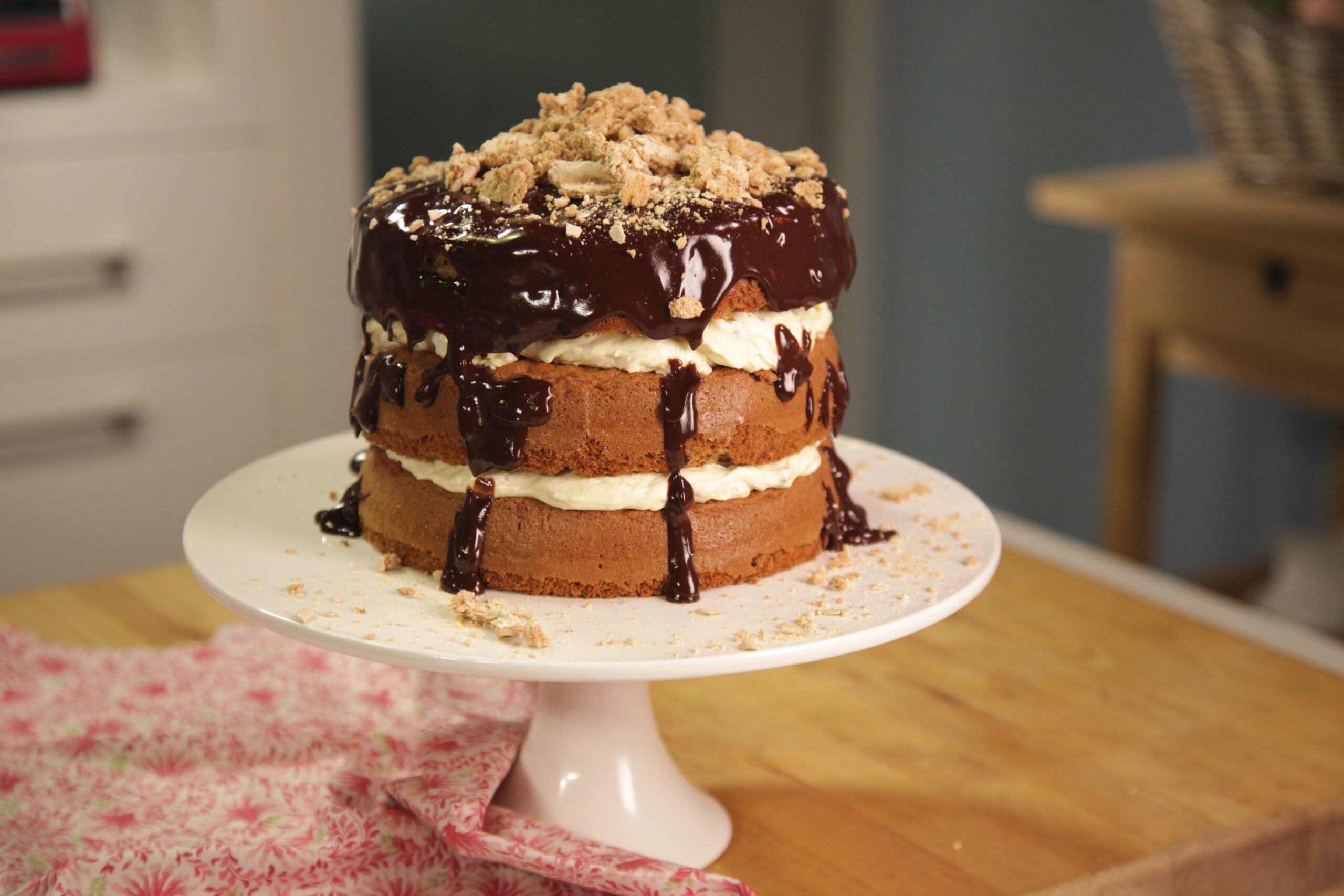 Luscious Ginger Layer Cake