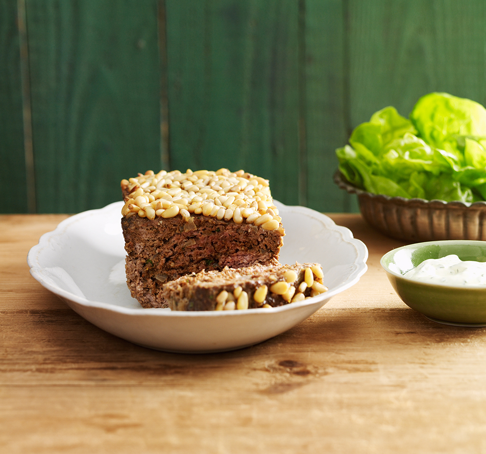 Modern Meatloaf with Middle Eastern Flavours