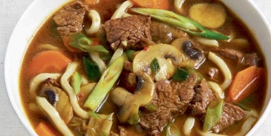 beef noodle soup