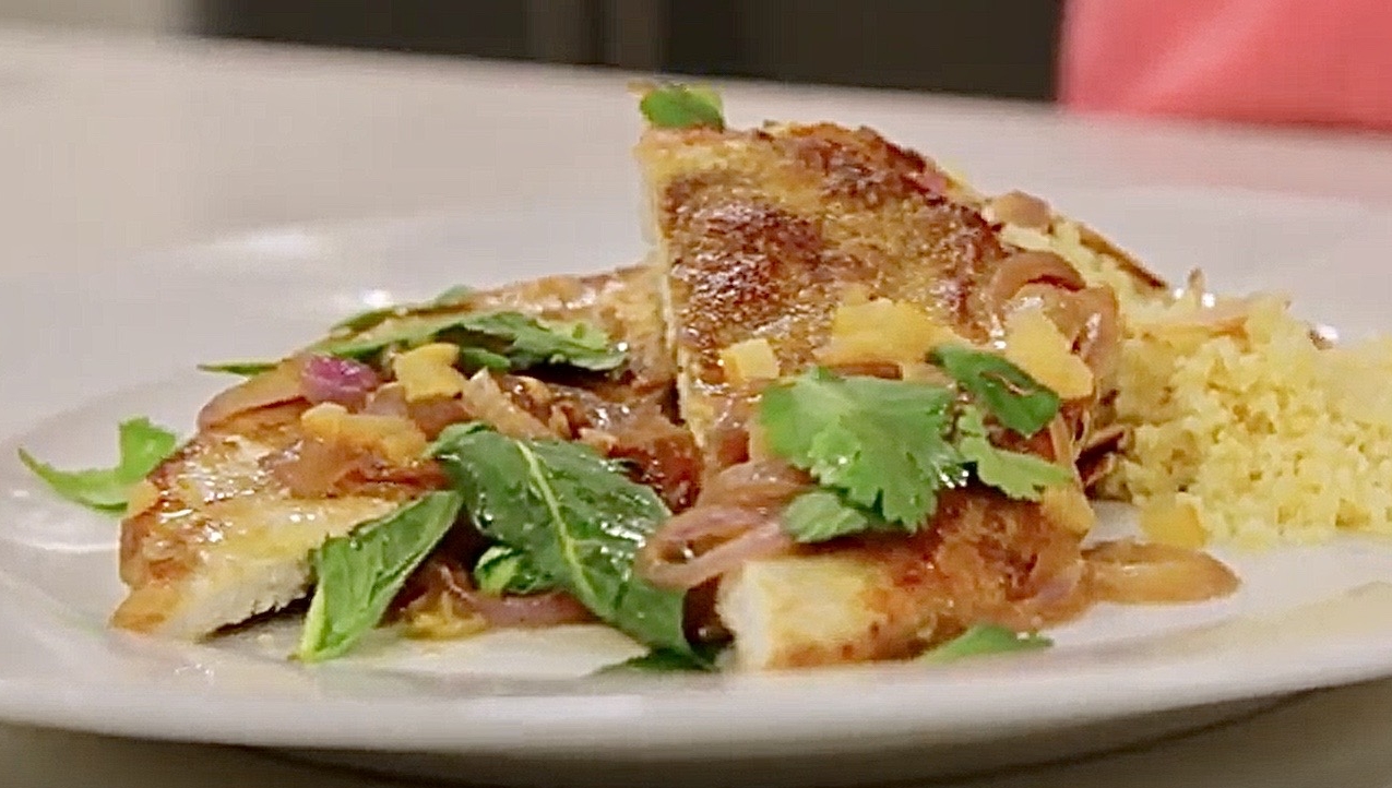 Moroccan Chicken Breast with Almond Couscous
