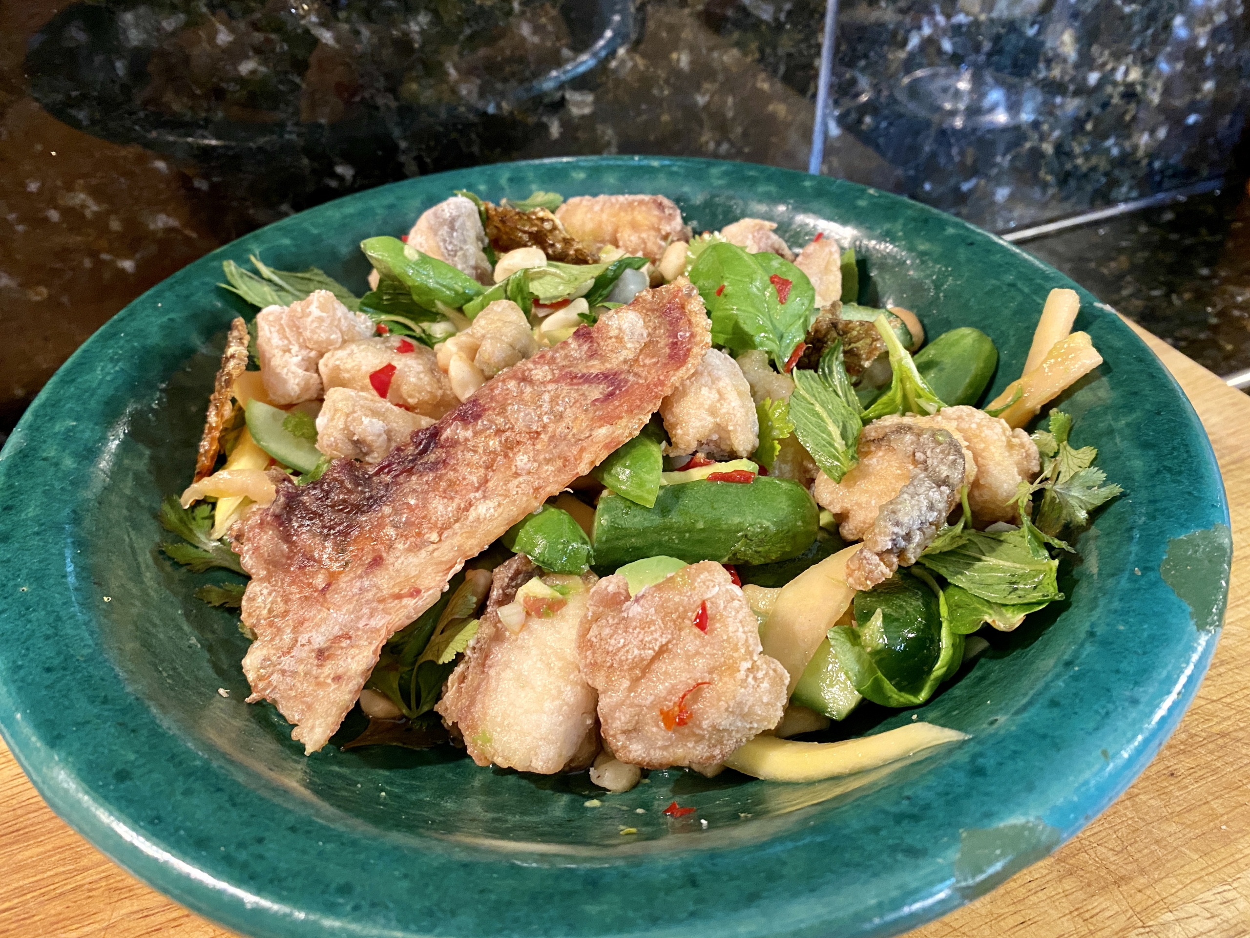 Vietnamese Barramundi Salad