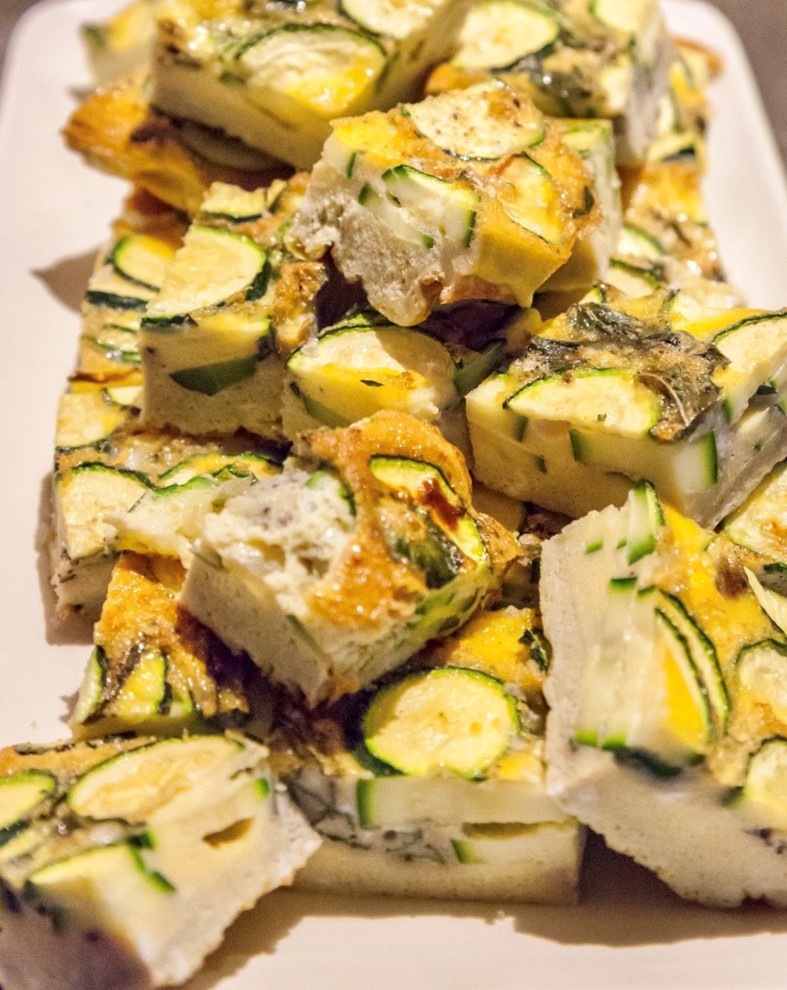 Zucchini Mint Frittata
