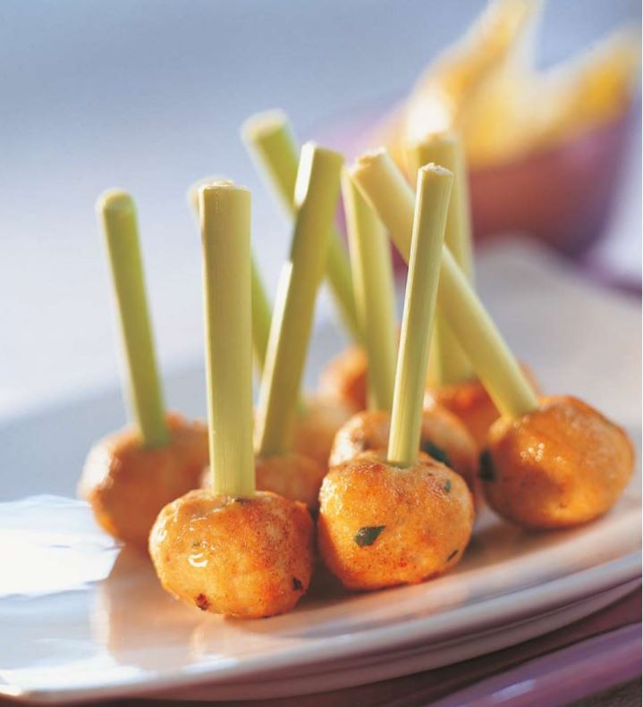 Fish Balls with Lemon Grass