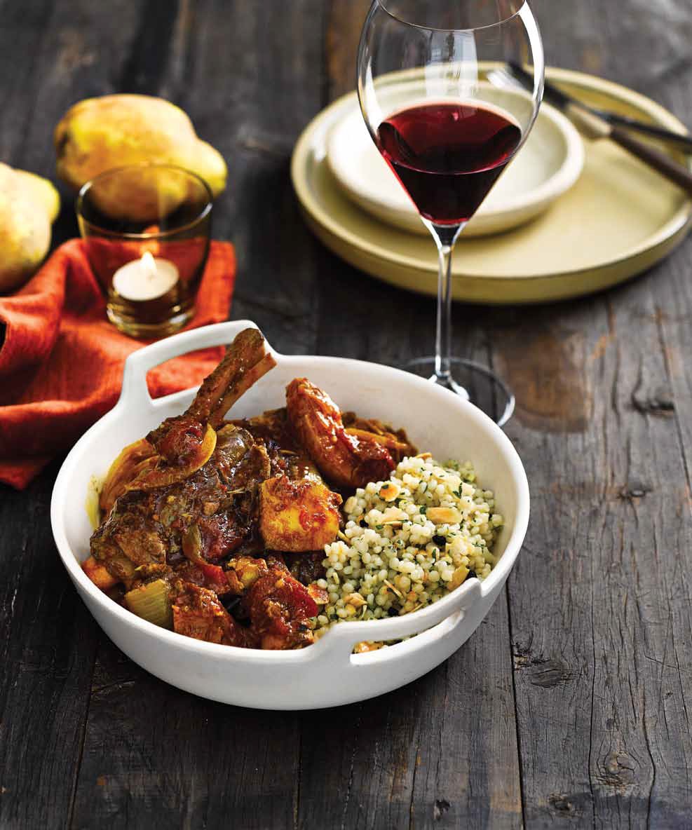 Moroccan Lamb Shanks with Quinces