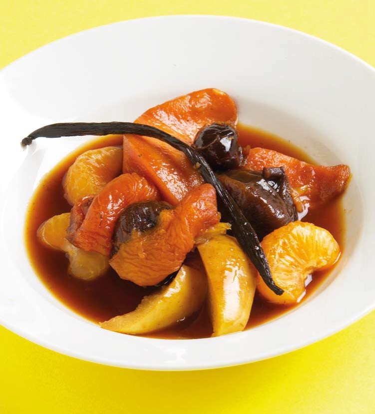 Warm Winter Fruit Salad