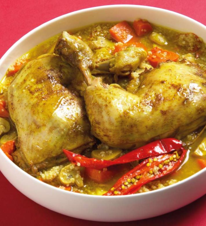 Chicken In a Pot with Preserved Lemon
