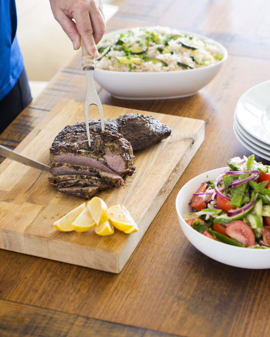Lamb with Greek Flavours