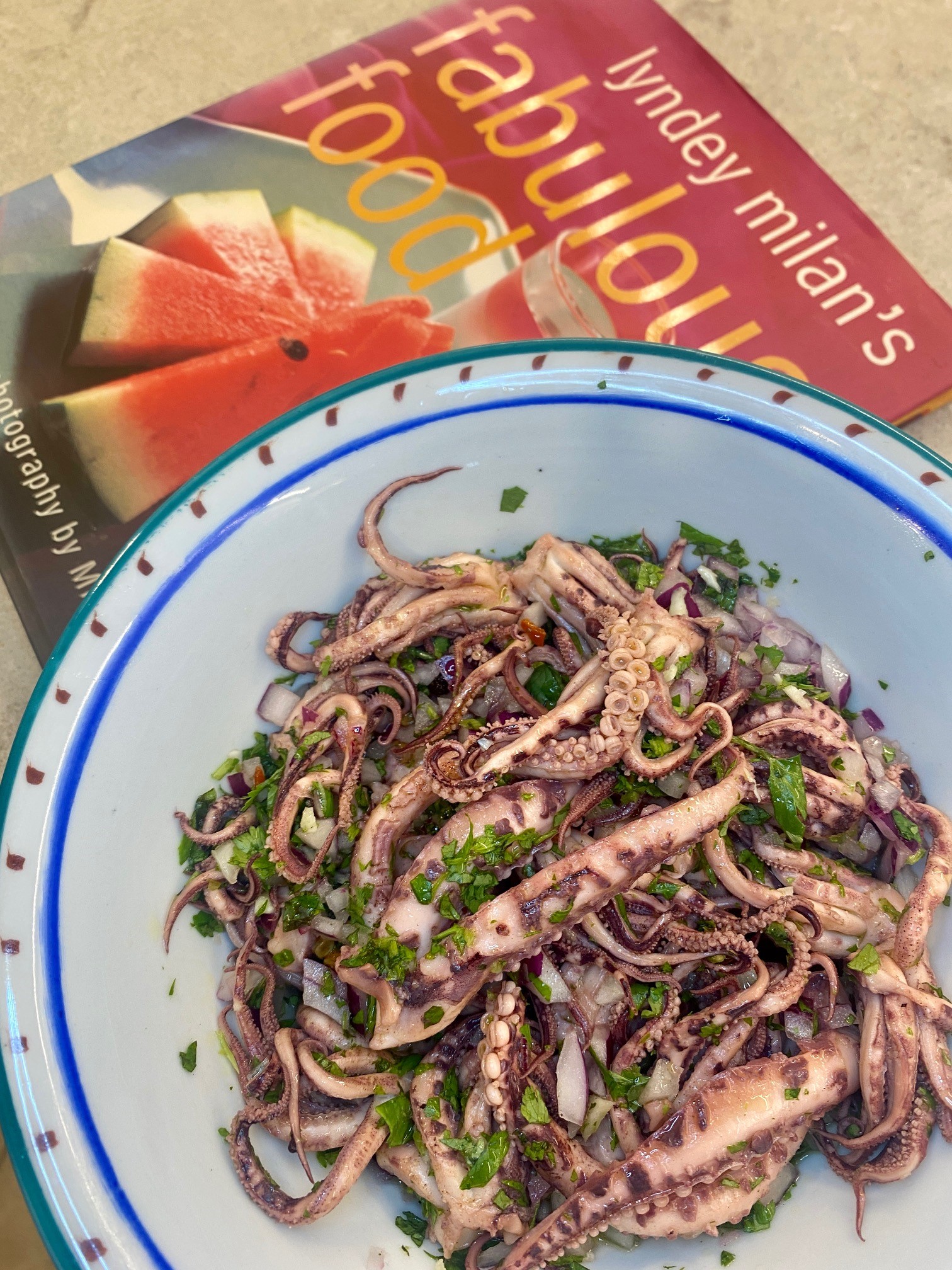 Marinated Baby Octopus