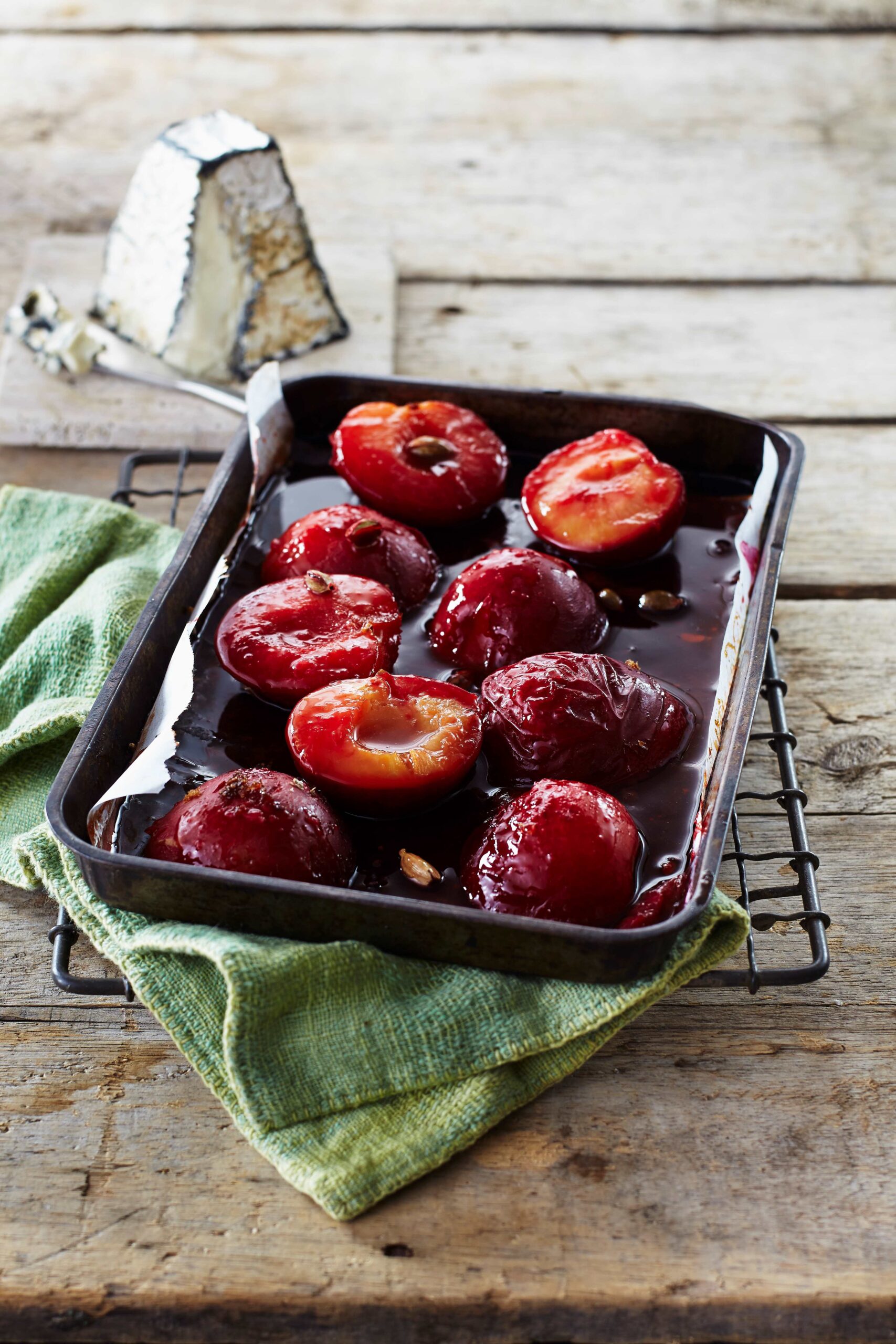 Cardamom Roasted Plums