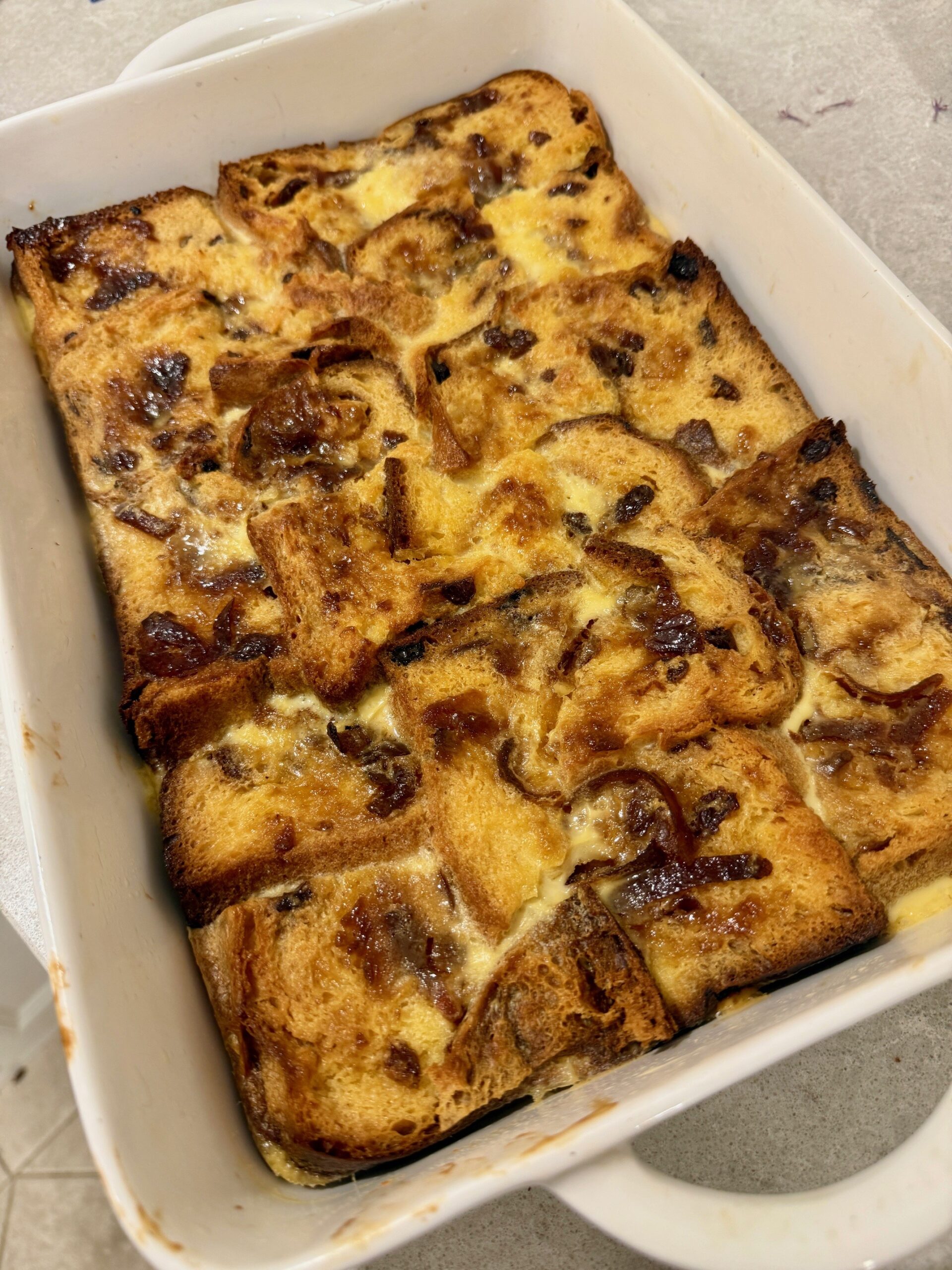 Panettone Bread & Butter Pudding